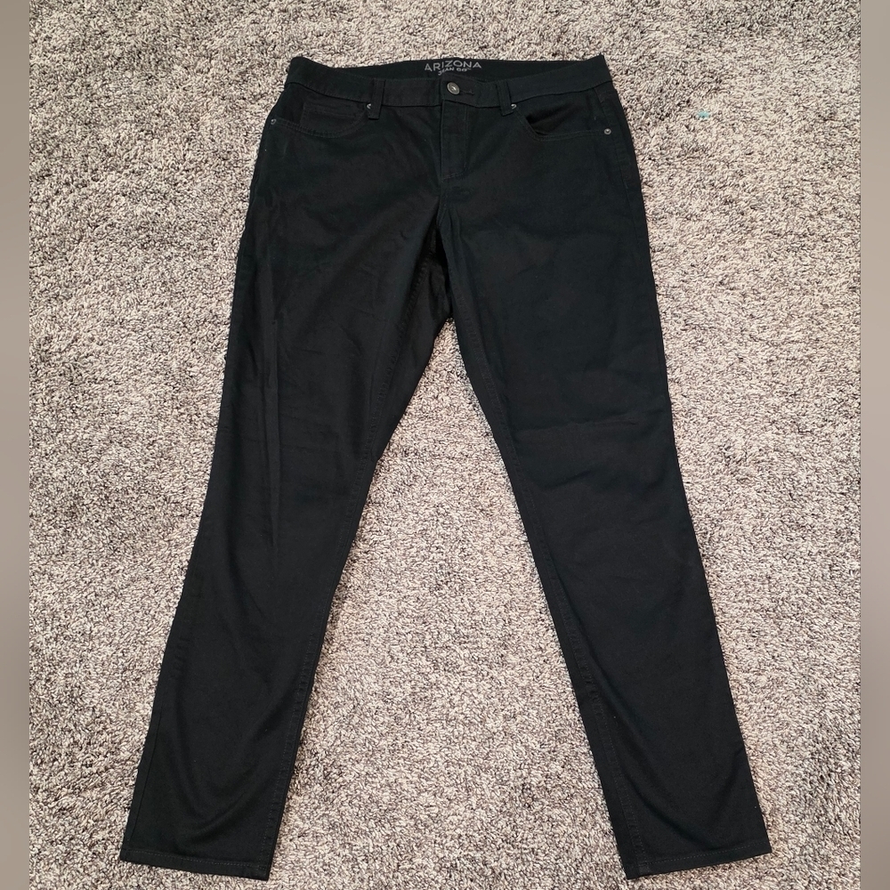 Arizona Jean Co. Skinny Jeggings Size 11 - Picture 2 of 4